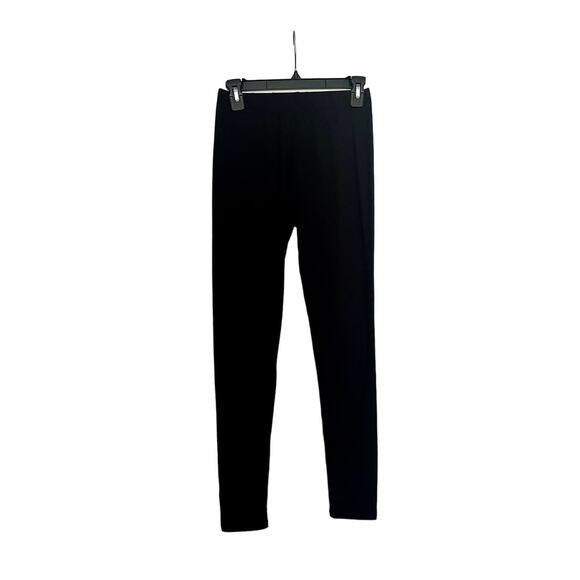 Women's LM Black Full-Length Leggings - One Size Fits Most - Picture 1 of 4